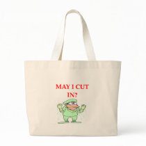 funny doctor joke tote bags
