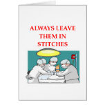 funny doctor joke greeting card