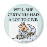 funny doctor joke refrigerator magnets