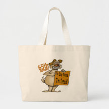 Funny Dog 65th Birthday Gifts Tote Bag