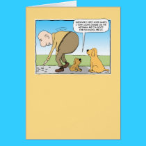Funny Dog Birthday Card cards