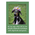 Funny dog Birthday Card