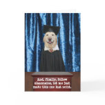 Funny Dog/Lab Graduation