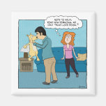 Funny dog magnet: Must Love Dogs