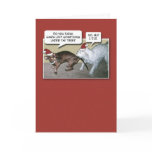 Funny Dogs Christmas Card
