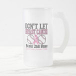 Funny Dont Let Breast Cancer Steal 2nd Base Coffee Mug
