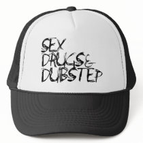 Funny dubstep humour mesh hat