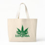 Funny Dyslexic Legalize Marijuana Bag