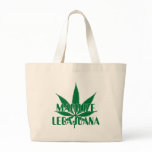 Funny Dyslexic Legalize Marijuana bags