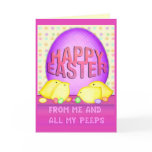 Funny Easter Bunny Greeting Card
