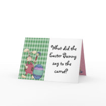 Funny Easter Greeting Card