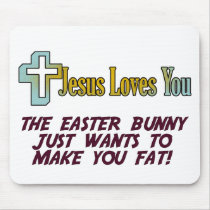 Funny Easter Gifts, Jesus Loves You