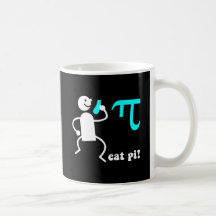 Funny eat pi coffee mug