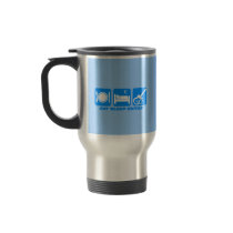 Funny eat sleep guitar coffee mugs