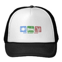 funny eat sleep sax hats