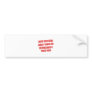 Funny Electrician Pick-Up Line Bumper Stickers