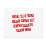 Funny Electrician Pick-Up Line
