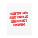 Funny Electrician Pick-Up Line