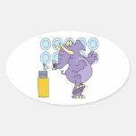 funny elephant in a china shop stickers
