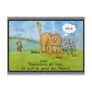 Funny Encouragement Cat Dog Humour Postcard