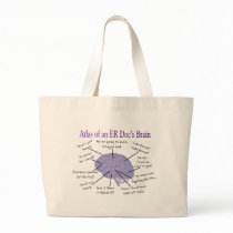 Funny ER Doctor Physician Gifts Tote Bag
