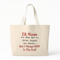Funny ER Nurse T-Shirts and Gifts Tote Bag