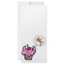 Funny Evil Cookie Killer Cupcake Rack Card