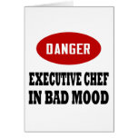 Funny Executive Chef Card