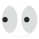 funny eyes stickers