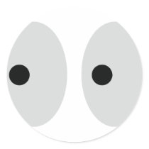 funny eyes stickers