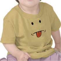 Funny face baby