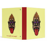 Funny face cool binder design