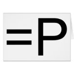 Funny Face Emoticon! Card