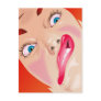 Funny Face Postcard