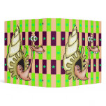 Funny Face Sea Animal Vinyl Binders