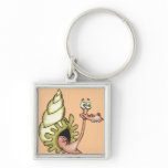 Funny Face Sea Animal Keychains