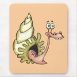 Funny Face Sea Animal mousepads