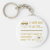 Funny Faces 70th Birthday Gag Gifts Key Chains