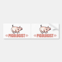 Funny Farm Pigs Bumper Stickers