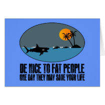 Funny fat joke cards