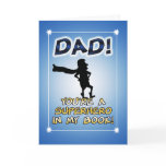 Funny Father's Day card: Superhero