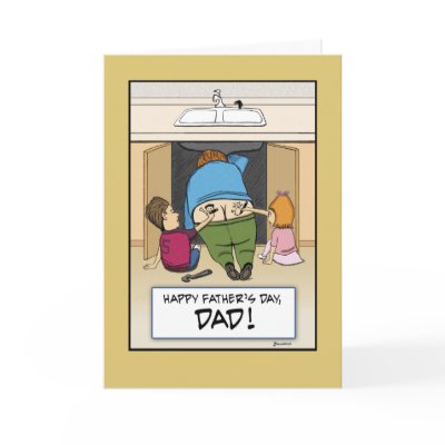Funny Father's Day card: Work of Art by chuckink