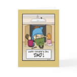 Funny Father's Day card: Work of Art