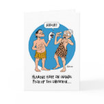 Funny Father's Day Cards: Cavemen