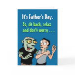 Funny Father's Day Cards: Relax