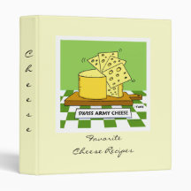 Funny Favourite Cheesy Recipe Binder