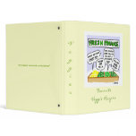Funny Favourite Veggie Recipe Binder