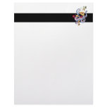 funny fighting alien monsters vector cartoon letterhead design