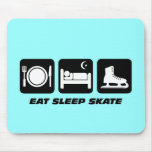 Funny figure skating mousepads