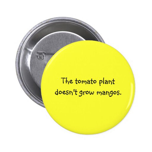 Funny Filipino Proverb - Tomato Plant & Mangoes